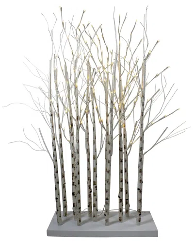 Northern Lights Northlight 4ft Led Lighted White Birch Twig Tree Cluster Outdoor Christmas Decoration