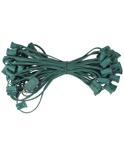 Northern Lights Northlight 50ft Green Contemporary Commercial C7 Christmas Light Socket Set