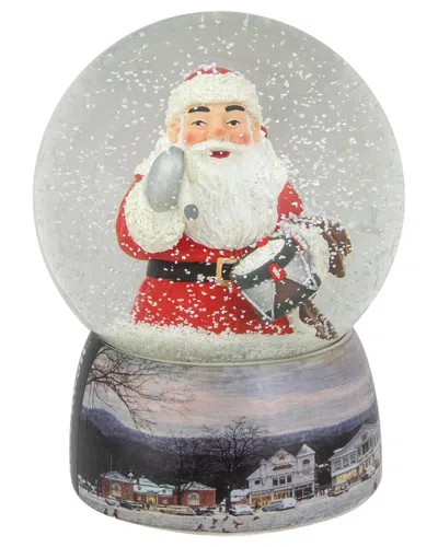 Northern Lights Northlight 6.5in Norman Rockwell Fta Drum For Tommyft Christmas Snow Globe In Red