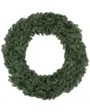 Northern Lights Northlight Canadian Pine Artificial Christmas Wreath 60-in Unlit In Green