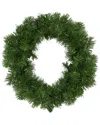 Northern Lights Northlight Deluxe Windsor Pine Artificial Christmas Wreath - 16-in Unlit In Green