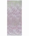 Northern Lights Northlight Iridescent Tinsel Christmas Window Or Door Curtain 3ft X 8ft In Clear