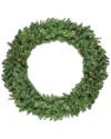 Northern Lights Northlight Pre-lit Canadian Pine Artificial Christmas Wreath 48-in Multicolor Lights In Green