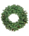 Northern Lights Northlight Royal Oregon Pine Artificial Christmas Wreath  36-in Unlit In Green