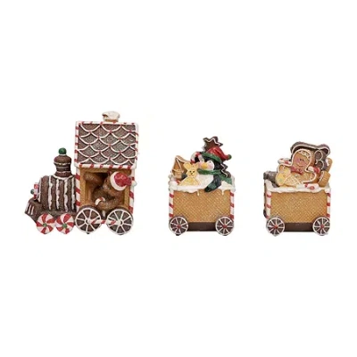 Northlight 10" Candy Cane Train Christmas Tabletop Decor In Multi