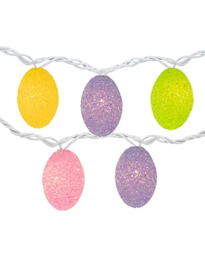 Northlight 10-count Pastel Easter Eggs String Light Set In Pink