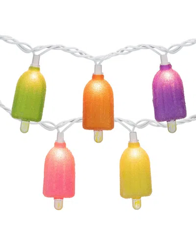 Northlight 10-count Sugared Ice Pop Outdoor Patio String Light Set