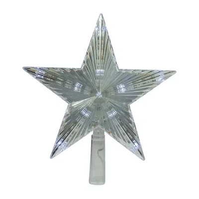 Northlight 10" Led Twinkling Point Star Christmas Tree Topper In Multi