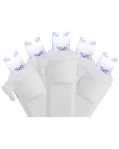 NORTHLIGHT NORTHLIGHT 100CT PURE WHITE LED WIDE ANGLE CHRISTMAS ICICLE LIGHTS