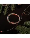 Northlight 100ct Red Led Micro Fairy Lights On 16ft Copper Wire In Red
