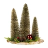 Northlight 10.25" Brush Christmas Tabletop Tree In Multi