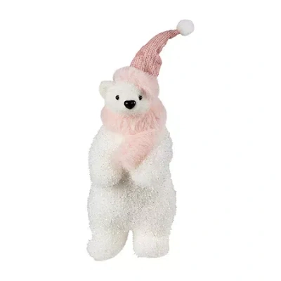 Northlight "10.5"" Polar Bear" Christmas Tabletop Decor In White