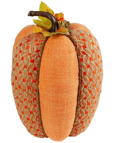 Northlight 10.5in Autumn Harvest Thanksgiving Tall Decoration In Orange