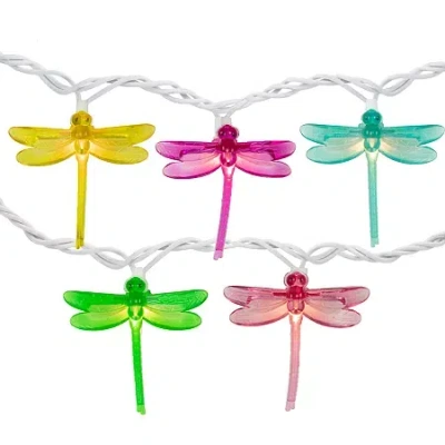 Northlight 10ct Dragonfly String Lights In Multi