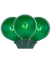 Northlight 10ct Green G50 Globe Christmas Patio Lights In Green
