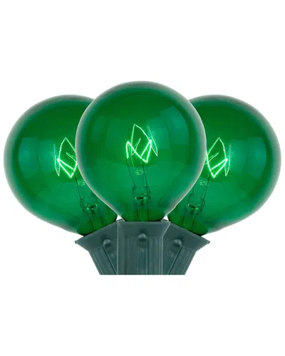 Northlight 10ct Green G50 Globe Christmas Patio Lights