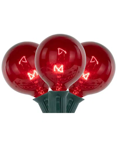 Northlight 10ct Red G50 Globe Christmas Patio Lights