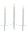 Northlight 10ct White C7 Candle Pathway Markers Christmas Outdoor Display In White