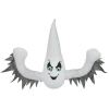Northlight 12" Ghoulish Ghost 3-d Halloween Window Decoration In White