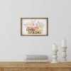 Northlight Hello Spring Easter Bunny Wall Sign In Brown