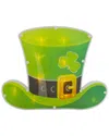 NORTHLIGHT NORTHLIGHT 12.5IN LED LIGHTED IRISH ST. PATRICK'S DAY LEPRECHAUN WINDOW SILHOUETTE