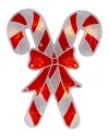Northlight Lighted Candy Cane Christmas Window Decor In Red