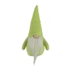 Northlight 12in Lime Green And White Spring Gnome In Green