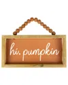 Northlight 12in Orange Hi Pumpkin Autumn Harvest Wall Sign In Orange