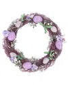 NORTHLIGHT NORTHLIGHT 12IN SPECKLED EGG EASTER TWIG WREATH