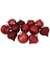Northlight 12 Count And Multi Finish With Various Shaped Christmas Ornaments