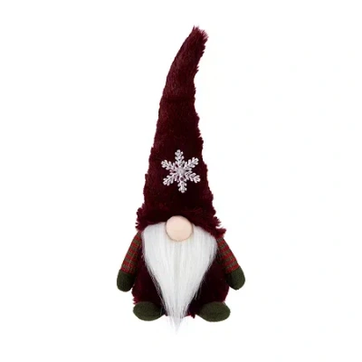 Northlight 13" Led Snowflake Christmas Gnome In Multi