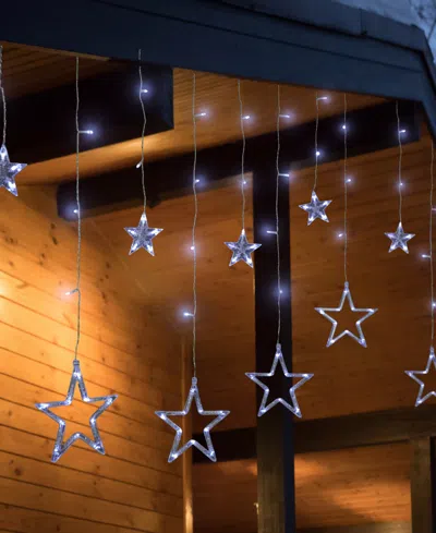 Northlight 138 Count Christmas Stars Icicle Lights Led Lights In White