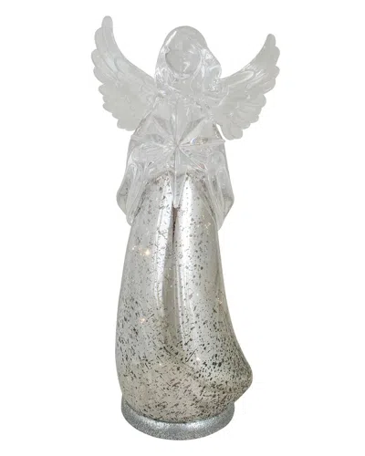 Northlight 13in Lighted Angel Holding A Star Christmas Tabletop Džcor
