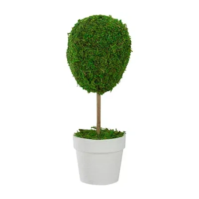 NORTHLIGHT 14" MOSS BALL POTTED TREE ARTIFICIAL PLANT