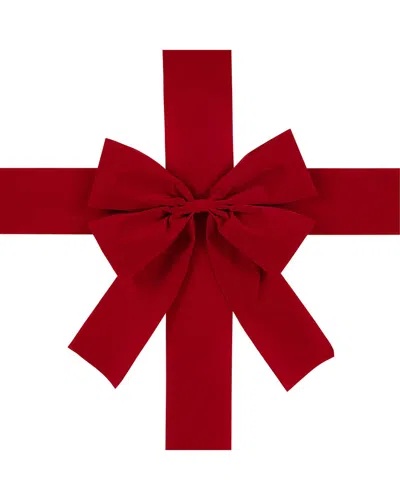 Northlight 14ft Classic Red Velvet Christmas Door Bow