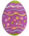Northlight 14in Battery Operated Led Lighted Easter Egg Window Silhouette In Pink