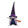 Northlight 14in Witch Gnome With Broom Indoor Decoration In Multi