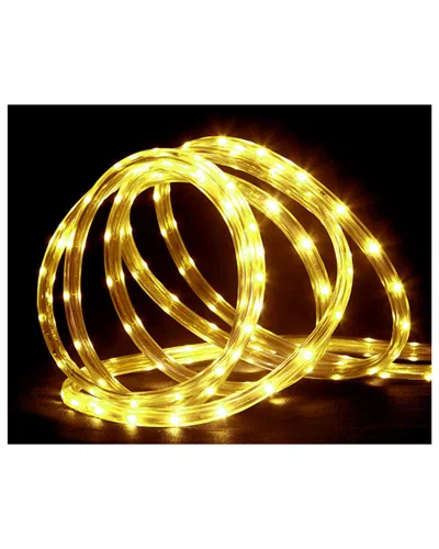 Northlight 150' Commericial Grade Led Indoor/outdoor Christmas Rope Lights On A Spool In Gold