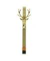 Northlight 15.25" Shiny Gold Deer Christmas Wreath Hanger In Multi