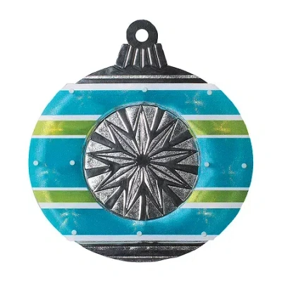 Northlight 15.5'' Blue And Green Christmas Window Silhouette Decor
