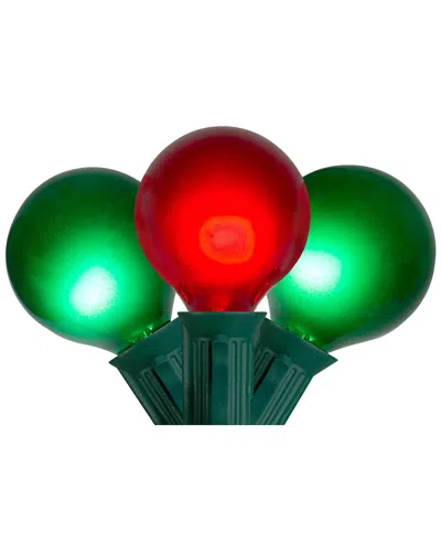 Northlight 15ct Red & Green G50 Globe Christmas Lights