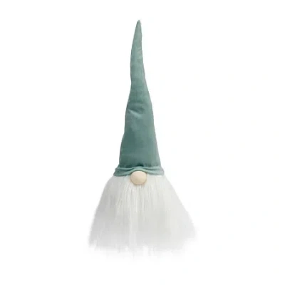 Northlight 15in Green And White Head Christmas Tabletop Decor Christmas Gnome In Multi