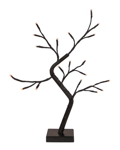 Northlight 15in Led Lighted Halloween Twig Tree In Black