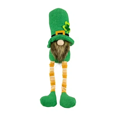 Northlight 17" Leprechaun With Dangly Legs St. Patricks Day Gnome In Green