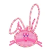 Northlight 17in Lighted Bunny Head Easter Window Silhouette In Pink