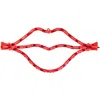 Northlight 17.5" Lighted Red Lips Valentine's Day Window Silhouette In Red