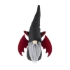 Northlight 17in Black And Red Boy With Bat Wings Halloween Gnome In Black