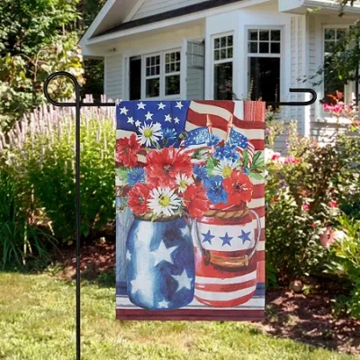 Northlight 18" Floral Bouquet Outdoor Garden Flag In Multi