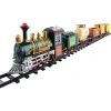 Northlight 18-piece Lighted And Animated Continental Express Train Set With Sound Christmas Tabletop Decor In Multi