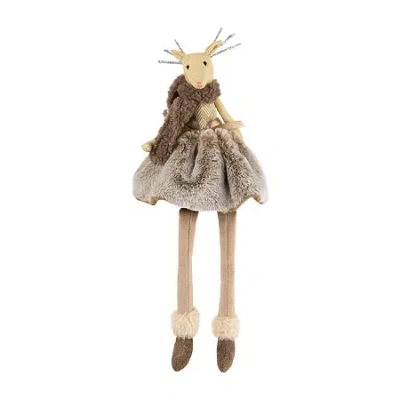 Northlight 18" Reindeer With Legs Christmas Tabletop Decor In Multi